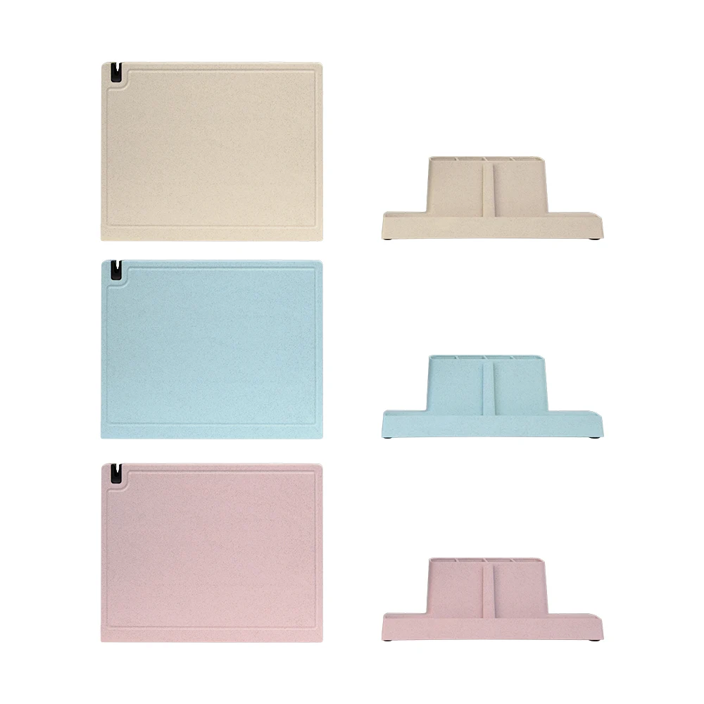 3 в 1 многофункциональная Антискользящая квадратная доска для резки и заточки