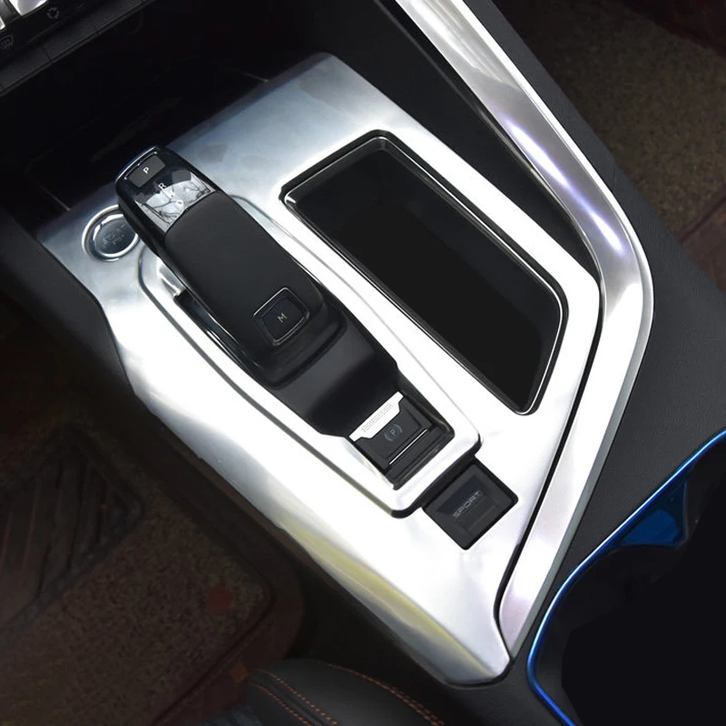 

Car Accessories Front Gear Box Panel Frame Cover Trim Fit For Peugeot 3008 5008 GT 2016-2019