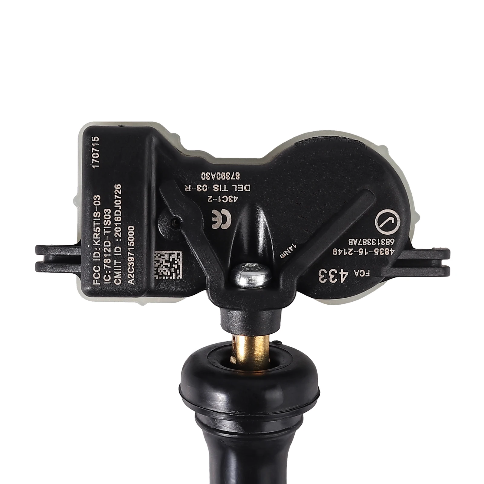 Автовыход для 4 шт. TPMS датчик давления в шинах для 68313387AB 433 МГц датчик контроля давления в шинах