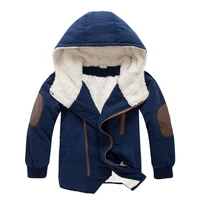 fashion winter thicken warm cashmere child coat windproof casual baby boys girls jackets children outerwear for 3 12 years old