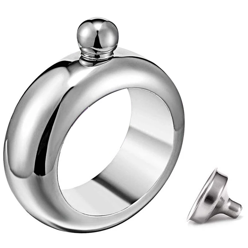 Kolf Bangle Armband, Wijn Whisky Heupfles Fles Drinken Fles, Wijn Likeur Kolf Armband Voor Vrouwen Meisjes Party