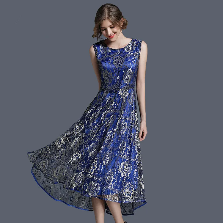 Винтажное летнее платье с цветочным принтом вечерние платья для женщин 2020