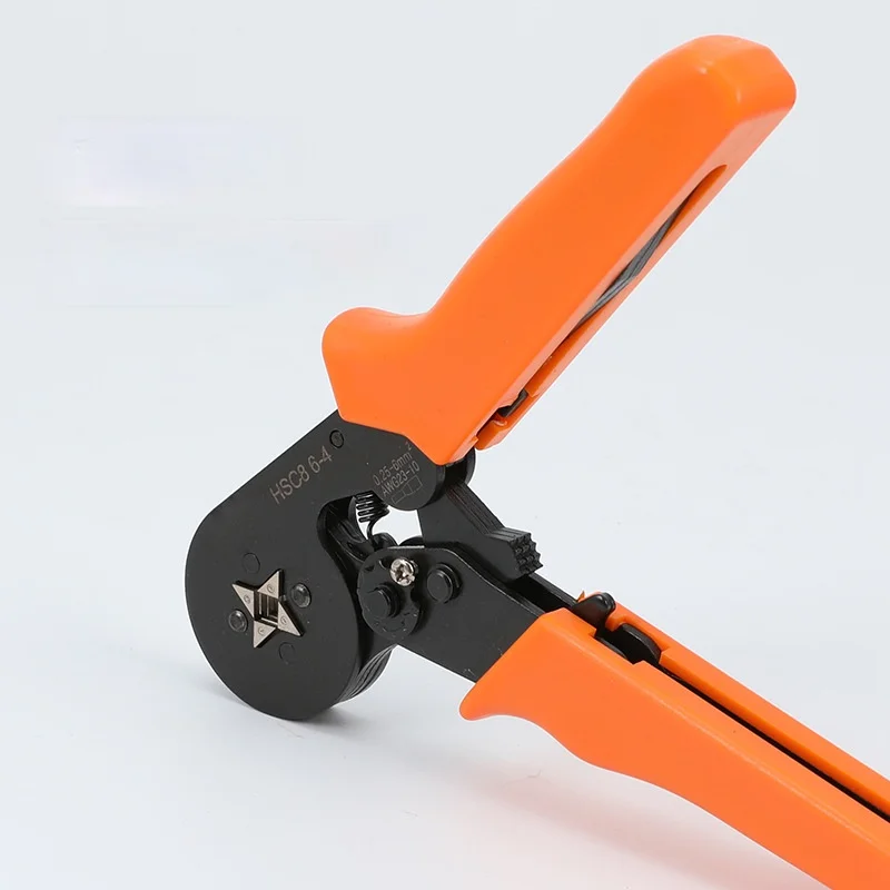 

Hardware Tools European Style Tube-type Terminal Cold Compression Pincers Press Plier Hsc8 6-4/ Quadrilateral Wiring Press Plier