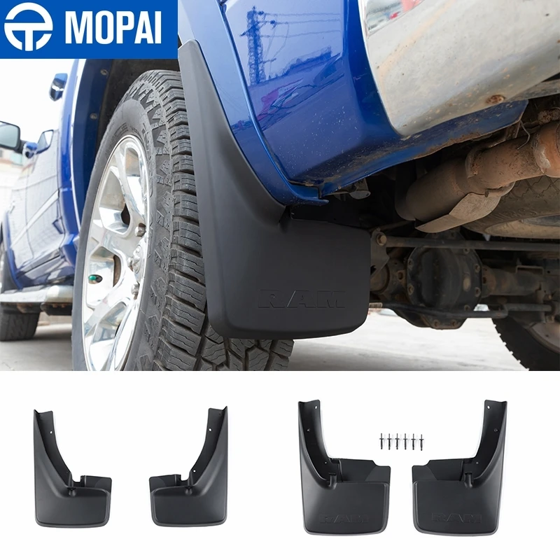 

MOPAI Mudguards for Dodge Ram 1500 Car Mud Guards Splash Flaps Fenders Protect for Dodge Ram 1500 2009-2017 Car Accessories