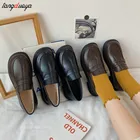 Японские студенческие туфли для девочек и девушек, обувь в стиле 