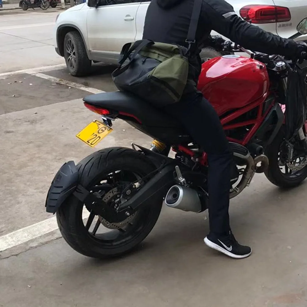Заднее крыло мотоцикла крыло Колеса Шины брызговик черный для Kawasaki Ninja 250 300 Z650 Z1000