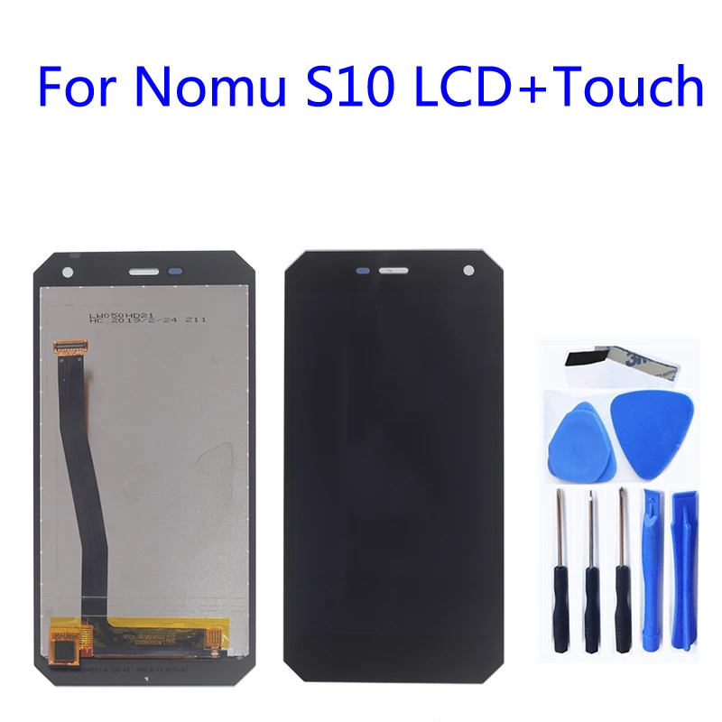 Оригинальный ЖК дисплей для Nomu S10 кодирующий преобразователь сенсорного экрана в