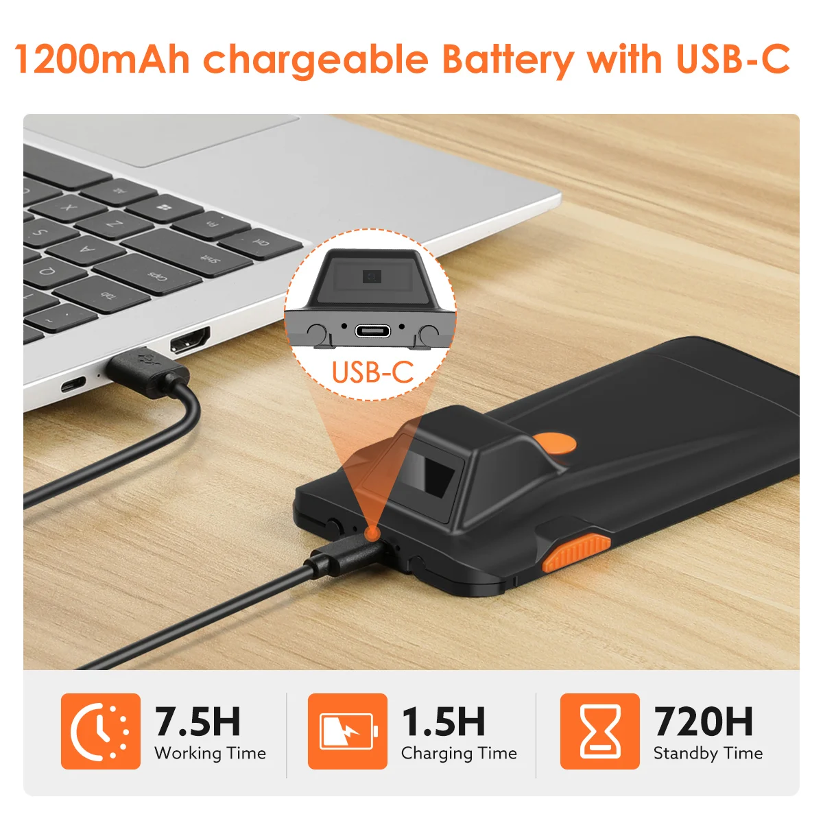 Eyoyo EY-024L 1D Bluetooth Barcode Scanner 3-in-1 & 2.4G Wireless USB Wired Potable Reader Laser | Компьютеры и офис