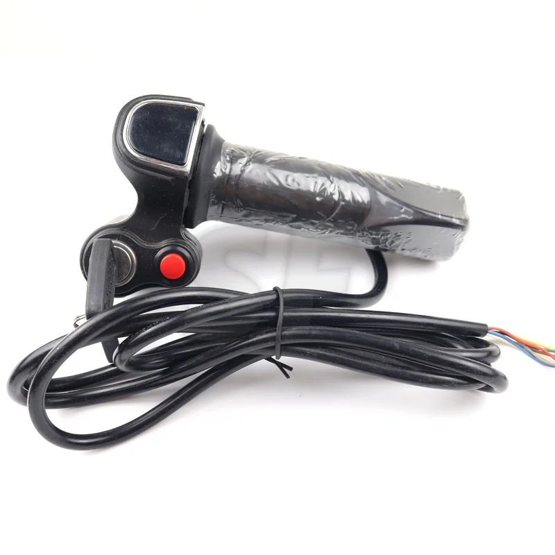 

Free shipping LCD Handle Accelerator Throttle Turn handle Speed Mileage and Power Display for Citycoco Electric Scooter 60V