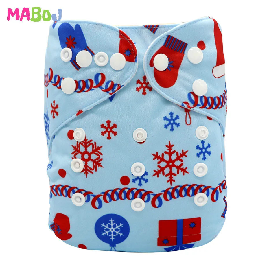 PD4-8-7 MABOJ тканевые подгузники для малышей, один размер, многоразовые, для девочек и мальчиков, подарочный набор,, Прямая поставка, тканевые подгузник с карманом, тканевые подгузники - Цвет: PD4-8-7