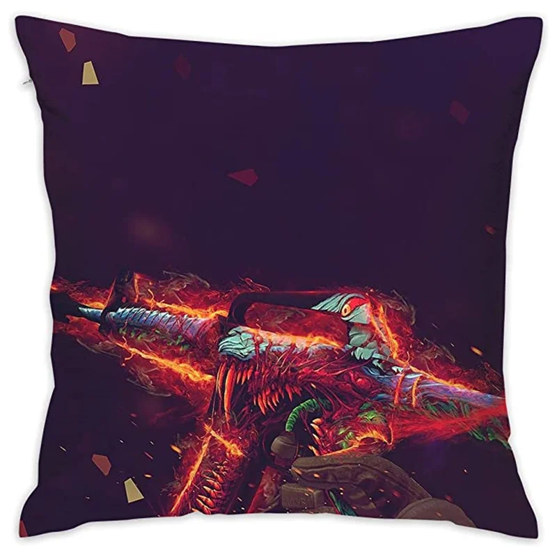 

Pillowcase Cotton polyester cushion cover Pillowcase Sofa Home Decor 18 inches x 18 inches (45 x 45 cm)