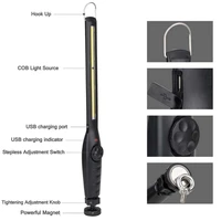 750 lumens cob led work light car repair flashlight inspection light usb rechargeable emergency torch outdoor camping lamp