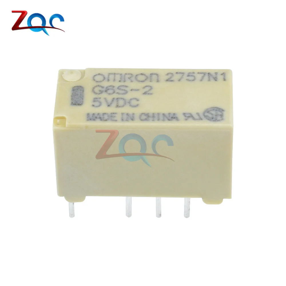 5В реле G6S-2-5VDC 2A 250VAC/DC220V 8PIN для Omron Реле