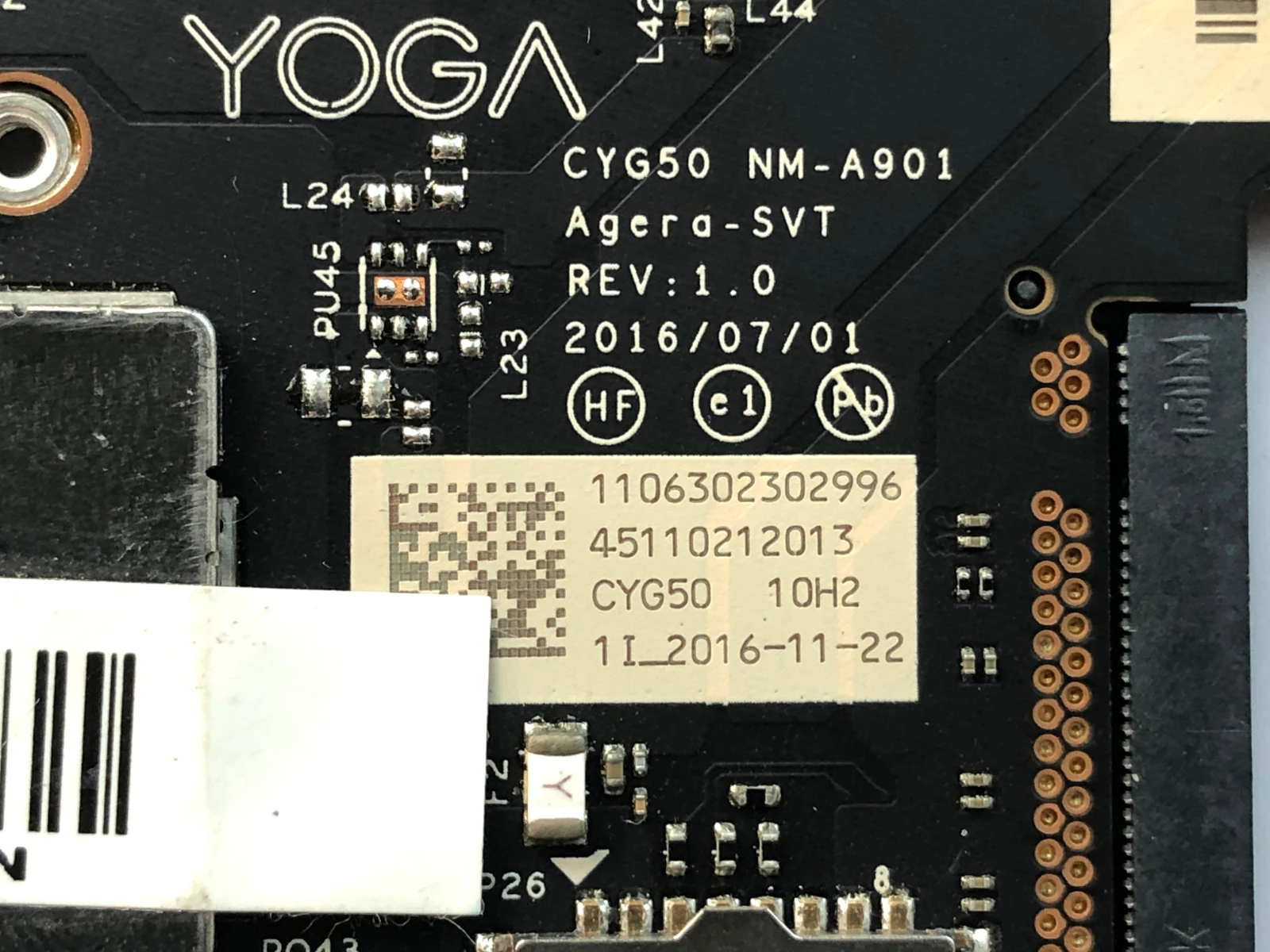 Оптовая продажа материнская плата 5B20M35011 CYG50 для ноутбука Lenovo Yoga 910 13IKB 13 3 дюйма SR2ZV