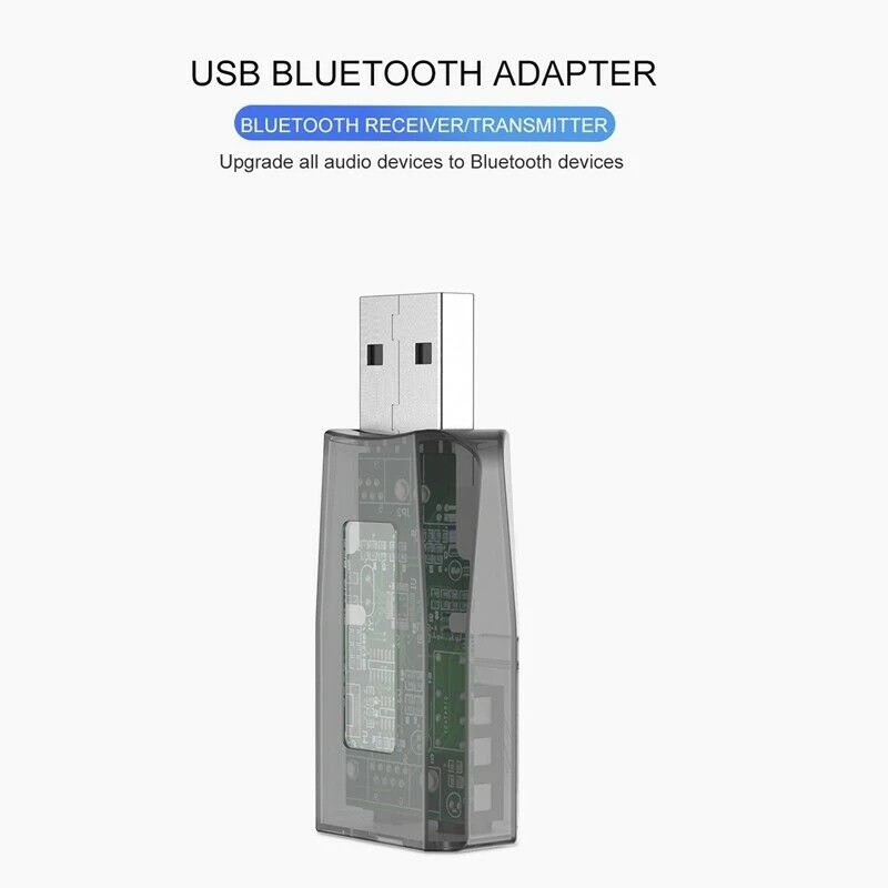 USB Bluetooth 5 0 аудио адаптер приемник передатчик для ТВ автомобиля 3 мм AUX