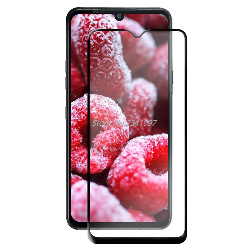 Закаленное стекло 9D для LG V50S ThinQ полное покрытие черное защитное экрана G8X Thinq