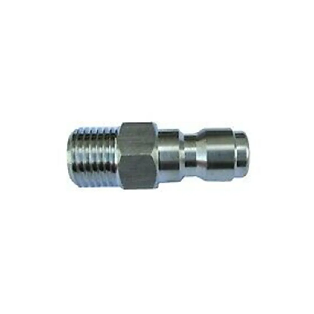 

Spare Part Quick Connector Stainless Steel 1/4\" Male NPT Threads 5pcs Accessories Compact