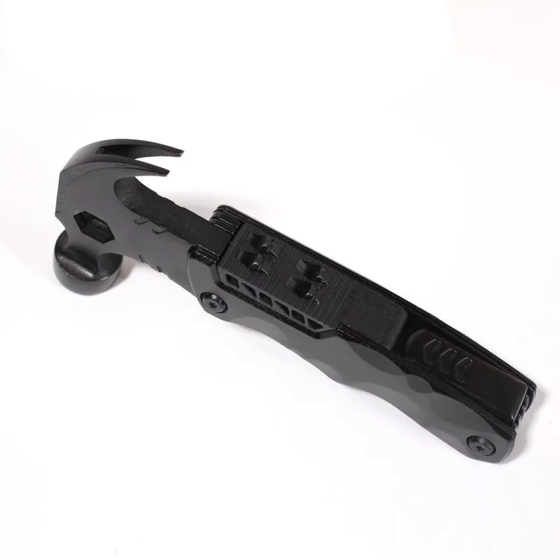 Нож пилы молоток отвертка Аллен ключ штопор напильник 10 в 1 Функция спасательный