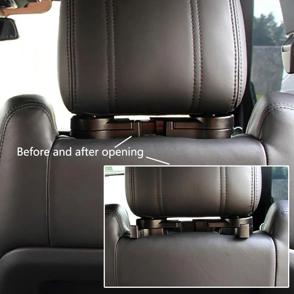 Car Headrest Hook Seat Back Hanger for Bag Handbag Grocery Cloth Portable Multifunction Clips Styling Stuff Purse | Автомобили и