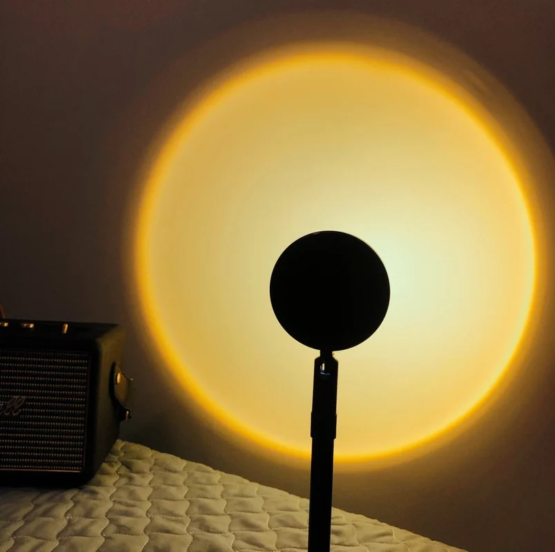 

Bedroom Atmosphere Light Birthday Gift Holiday Gift LED Night Light Rainbow Projection Sunset Light Cafe Bar Decoration Light