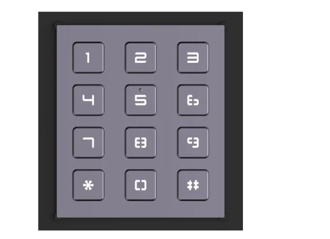 

Original Hikvision DS-KD-KP Modular Door Station Keypad Module Video Intercom Accessory For DS-KD8003-IME1