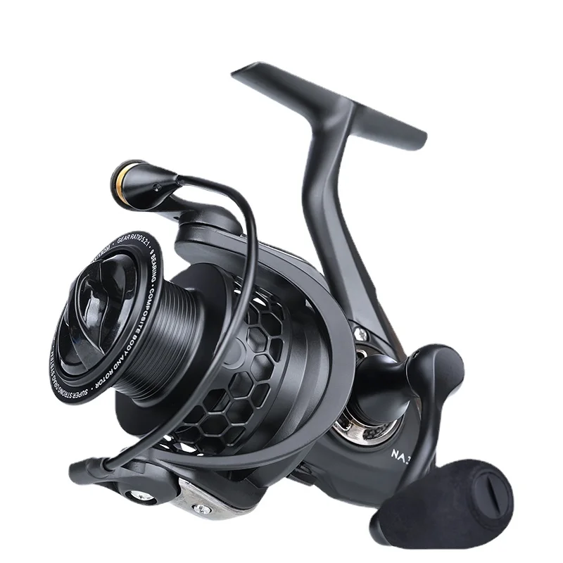 

2000 3000 4000 5000 Ice Fishing Spinning Fishing Reel 12KG Max Drag Power Salt Water Fishing Reel Bass Pike Fishing Line Spool