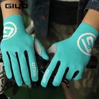 giyo cycling gloves long full fingers sports touch screen gel sports women men summer long finger gloves mtb road riding racing