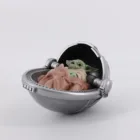 Модель Disney Baby Yoda, настольное украшение из аниме Звездные войны, сувенирные коллекционные игрушки, мультяшная фигурка, куклы йода, классический подарок