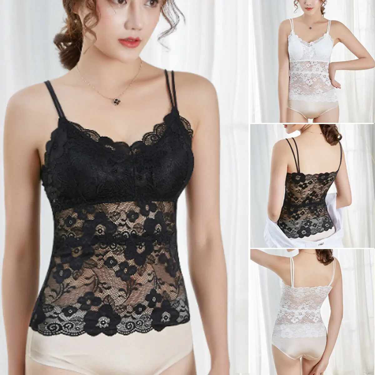 Сексуальный Кружевной укороченный Топ для женщин и девочек бюстгальтер жилет