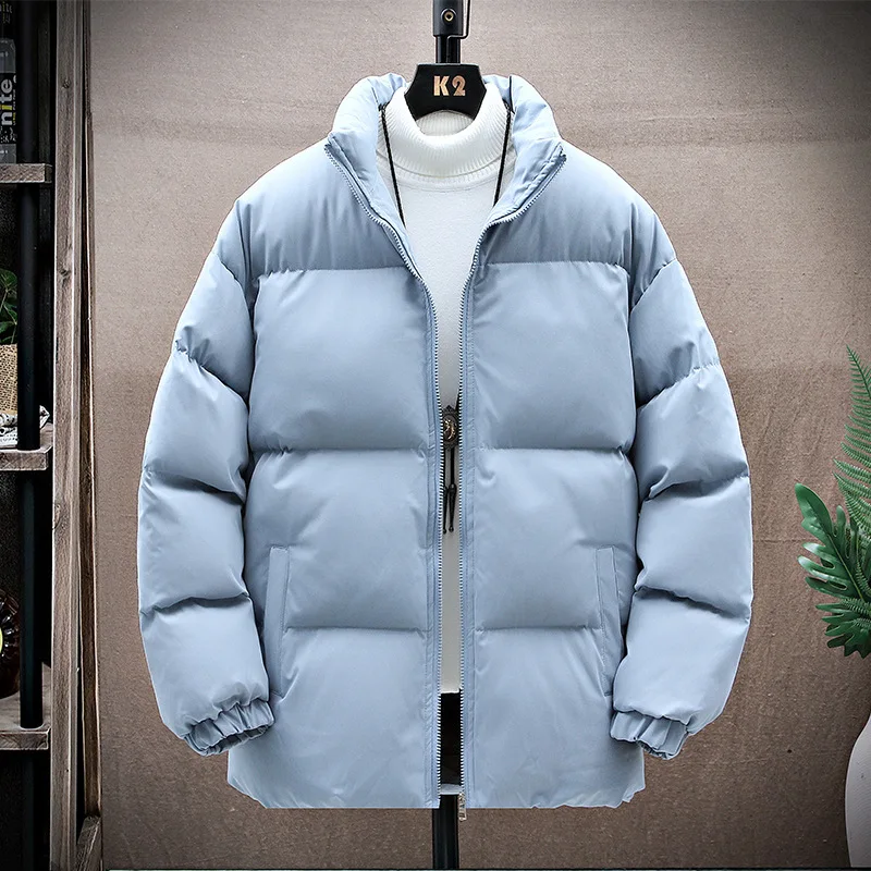 Down Jacket Coat 2021 New Men's Winter Quilted Coats Keep Warm Thicken Puffer Jacket Fashion Parka Jackets Men Clothes Clothing