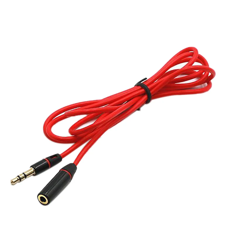 

3.5mm Stereo Audio Earphone Extension Cable 1.2m Long For Headphone Computer Cellphone MP3/4 Male to Female Audio Cable