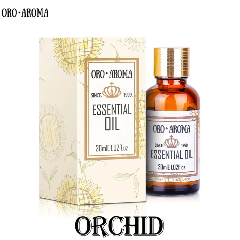 Известный бренд oroaroma натуральный Орхидея эфирное масло анти депрессии