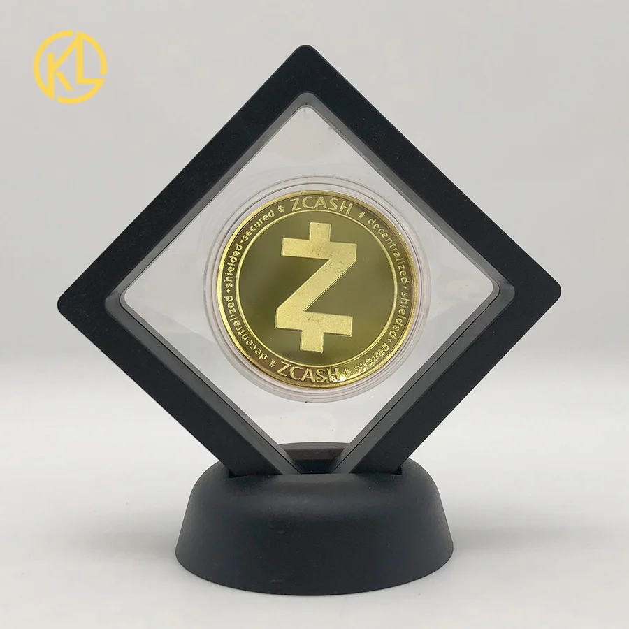 CO026-2 Позолоченная горячая Распродажа Биткоин битная монета Litecoin пульсация эфириум криптовалюта металлическая памятная монета с выставочным стендом - Цвет: CO026-2
