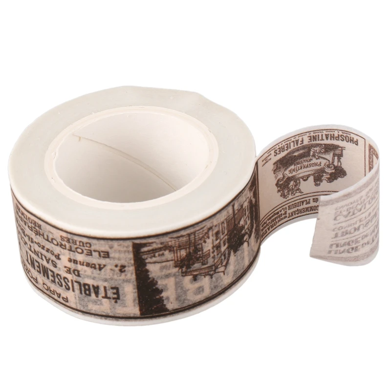 Декоративный скотч с цветочным принтом 10 м авто украшение для творчества на