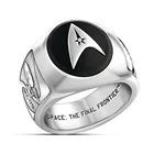 Популярное кольцо RICKI из фильма Звездный путь, последняя площадь корабля США, крупное мужское большое кольцо PJ100
