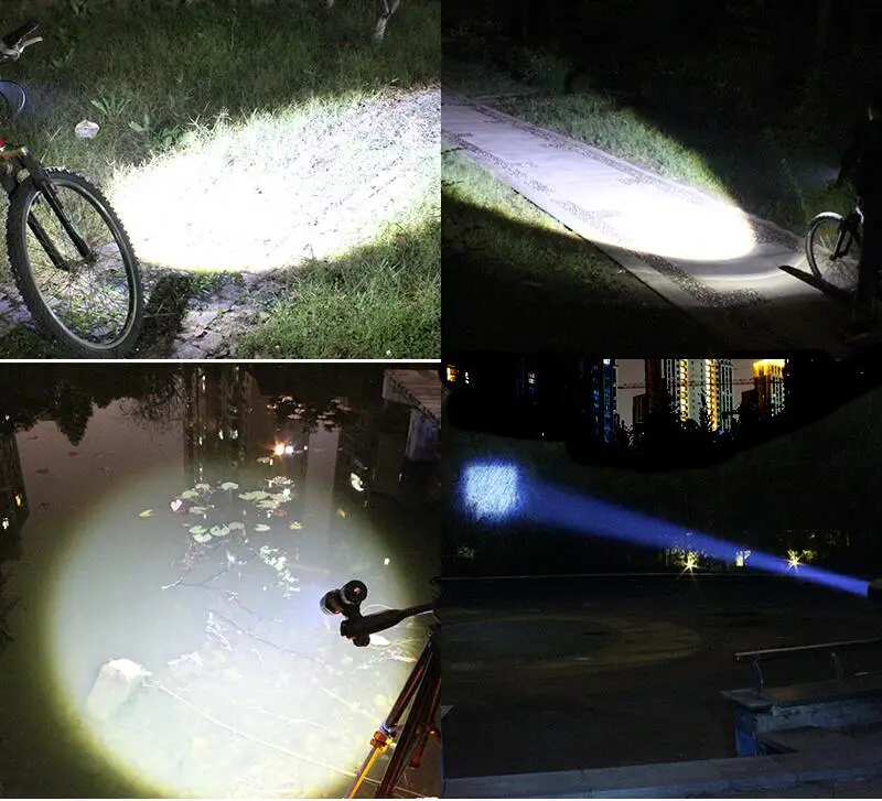 

WEST BIKING Bike Light Ultra-Bright Zoomable 240 Lumen Q5 200M USB Rechargeable Bicycle Light Cycling Front LED Flashlights Lamp