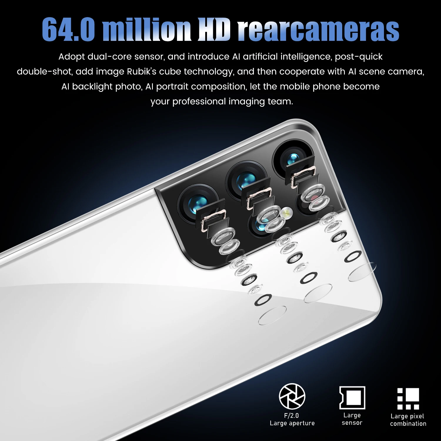 

Global Hot Sale S28 Pro+ 1440*3200 6.1 Inch Full Screen 16 512GB 6000mAh Face Recognition Multi-Language Support Smartphone