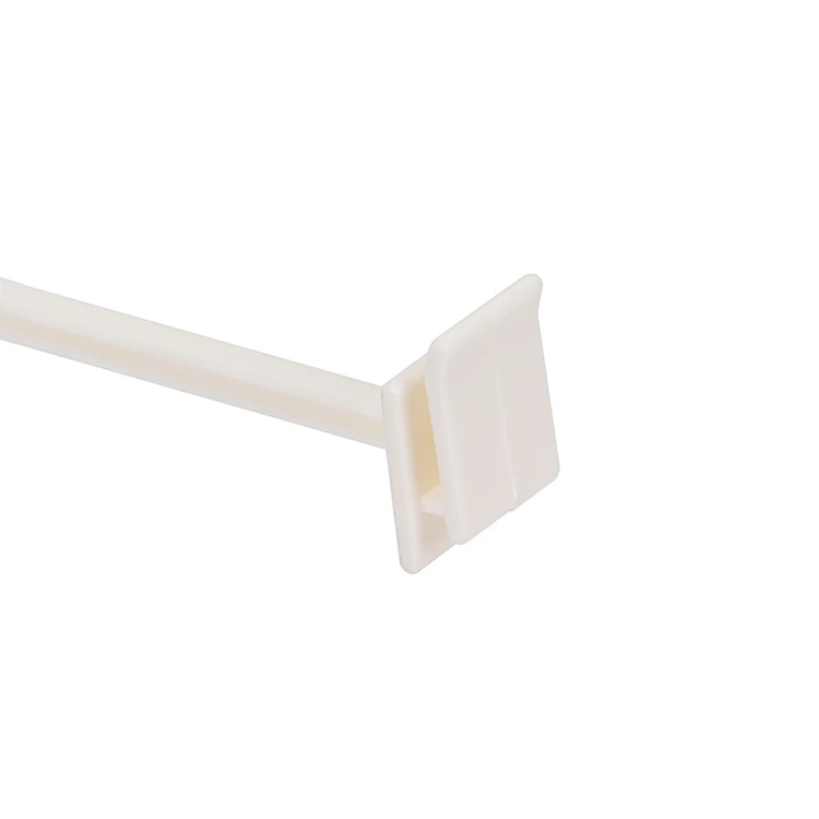 

Supermarket Shelves Hanger Paper Display Rack Accessories Paper Shelves Plastic Hook