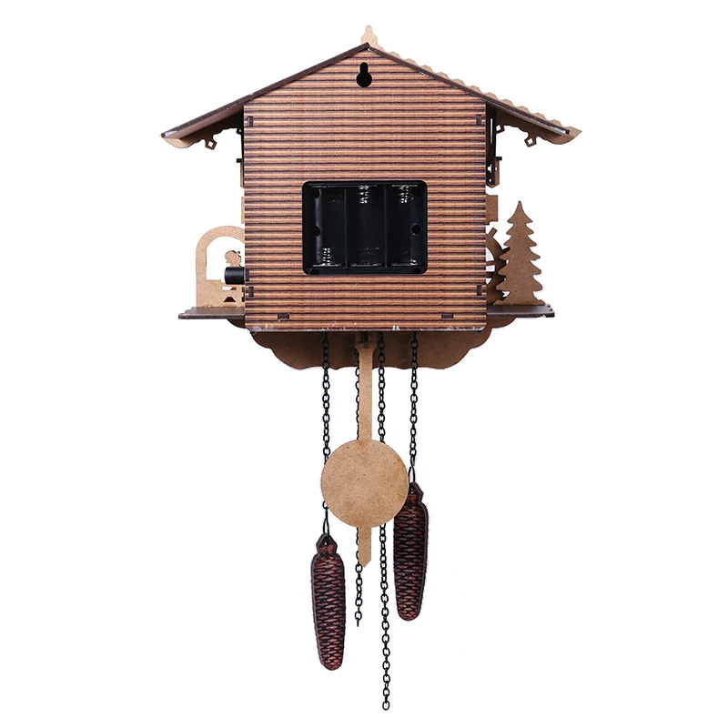 New Cuckoo Clock Vintage Wall Alarm Nordic Style Watch Home Decor Living Room Bird Bell Pendulum | Дом и сад