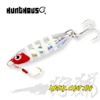 Hunthouse джиг рыболовные приманки металлический джиг литье джиг пломб pour la peche sur chasse shore джиггинг 15 г 18 г 28 г 38 г 56 г снасти