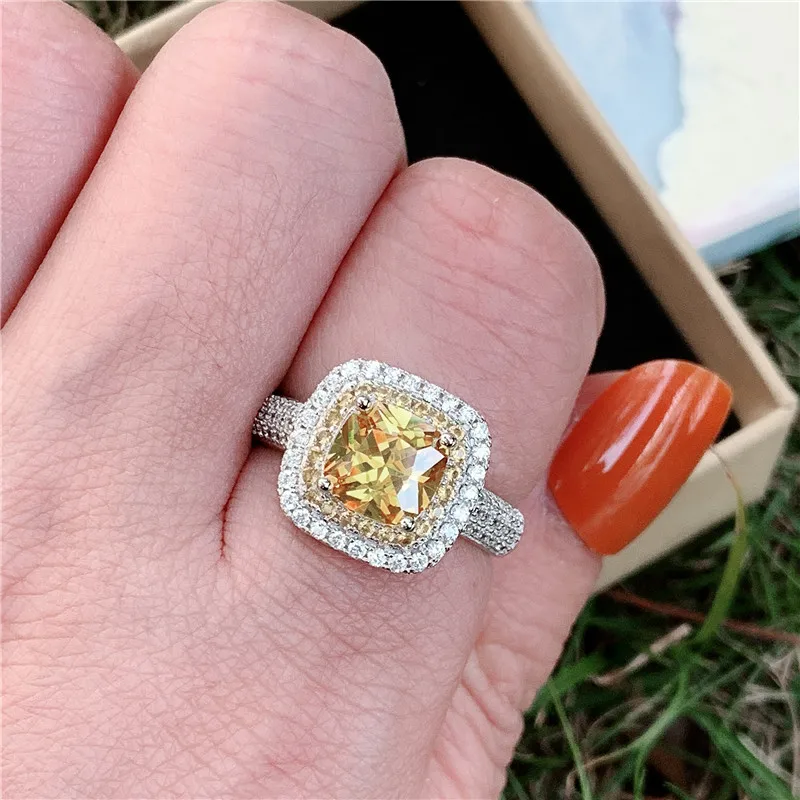 Женское Обручальное кольцо с фианитом из серебра 925 пробы|Кольца| |