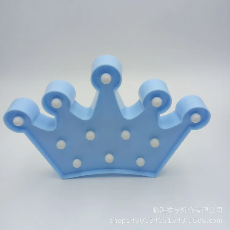 Новинка ночсветильник в виде единорога шатер знак корона светодиодное украшение