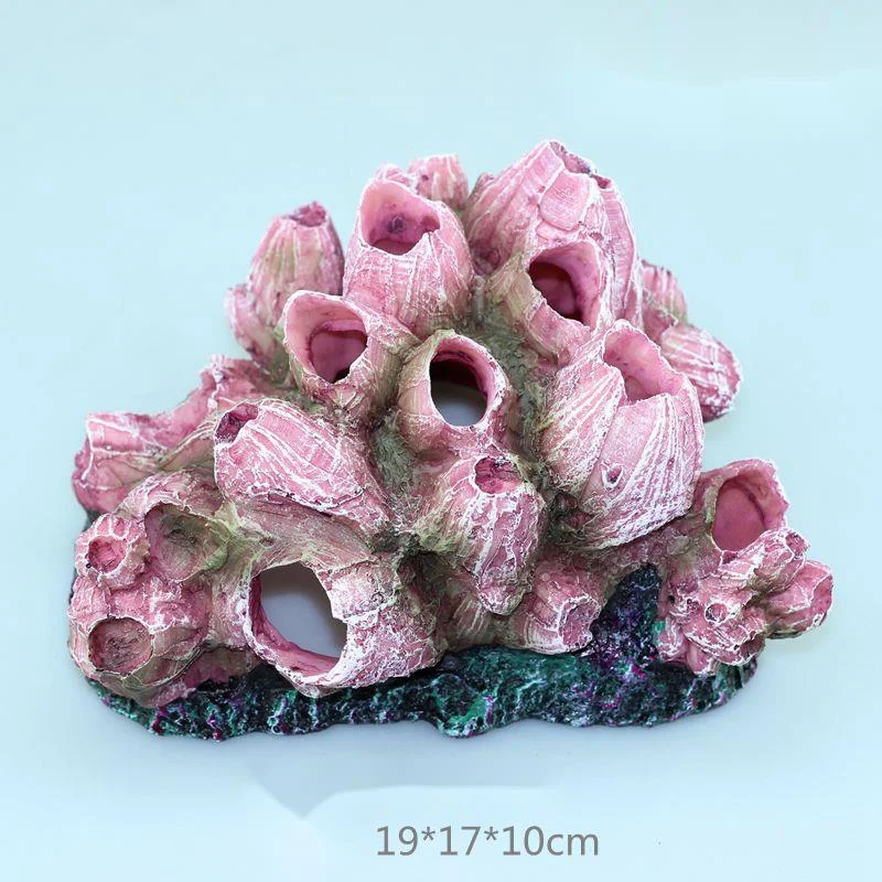 

New Aquarium Decoration Colorful Resin Coral Reef Decoration Fish Tank Coral Stone Landscape Ornament Fish Tank Accessories