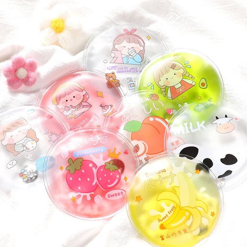 

1Pcs Cartoon Cute Portable Instant Heating Pad Reusable Gel Hand Warmer Adult Student Quick-acting Self-Heating Pack Hand Warmer