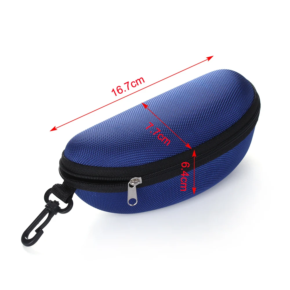 Новинка жесткий защитный чехол для очков в форме ракушки эва Чехол черный/белый