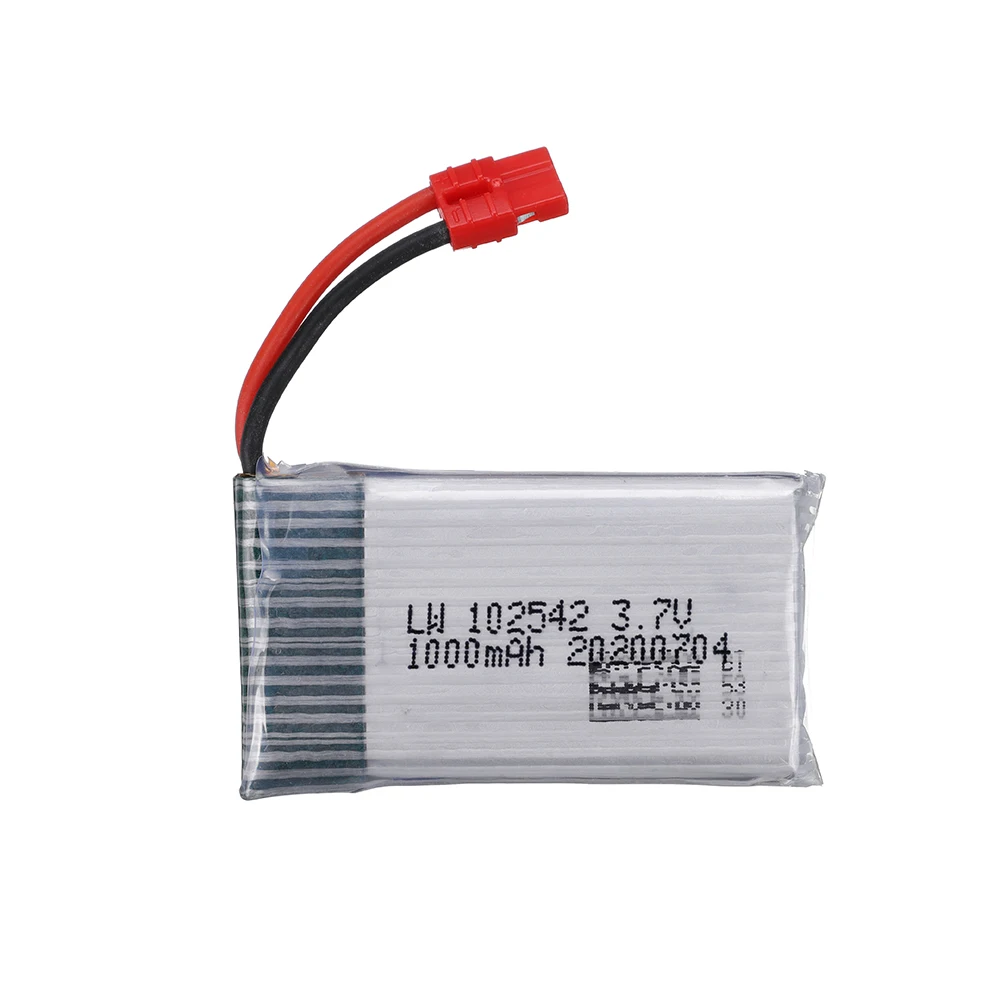 Аккумулятор lipo для дрона 3 7 в 1000 мАч Syma X5 X5C X5SC X5SW TK M68 SG600 KY601 X5HC X5HW X5UW X5UC X400 X500 X800 HD1315