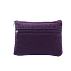 Женские и мужские сумки MAIOUMY, многофункциональный кошелек на молнии, кожаный кошелек для монет, однотонный кошелек из искусственной кожи, Прямая поставка