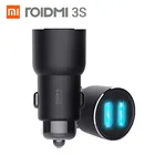 Автомобильное зарядное устройство Xiaomi Roidmi 3S Mojietu, Bluetooth, 5 В, 3,4 а, с двумя USB-портами, MP3 музыкальный плеер, FM-передатчики для iPhone и Android