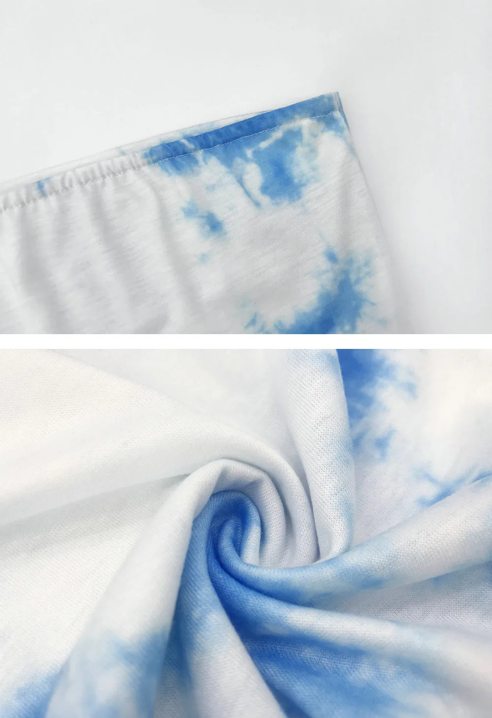 

Fashion Sexy Tie-Dye Strapless Crop Tops Elastic Waist Women Shorts 2 Pieces Women Sets Womens Tracksuit Set Sweat suits Summer