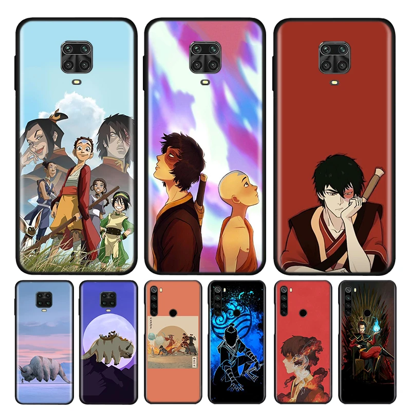 Силиконовый чехол Avatar The Last Airbender для Xiaomi Redmi Note 10 10S 9 9S Pro Max 9T 8T 8 7 6 5 5A телефона -